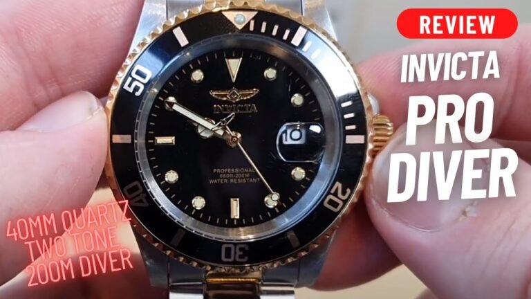 The Best Invicta Pro Diver Men's 40mm Two Tone Quartz Watch