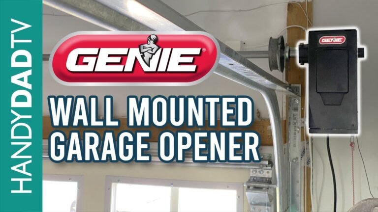 The Pros and Cons of the Best Wall Mount Garage Door Opener