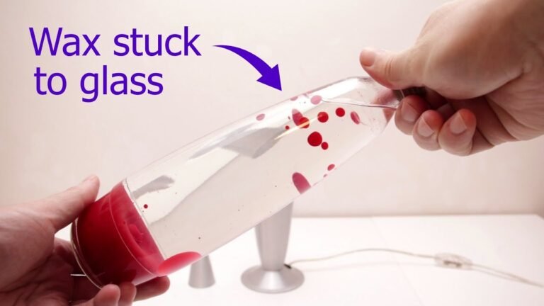 Best Methods to Fix Stuck Lava Lamp Wax at the Top
