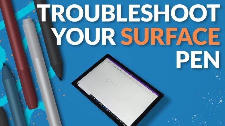 Troubleshooting the Best Surface Pen Tip: Eraser Working, But Tip Not Responding