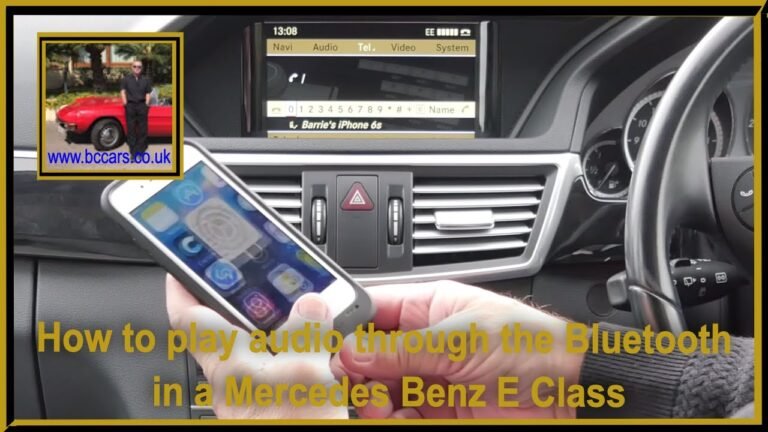 Ultimate Guide: Playing Music via Bluetooth in a 2010 Mercedes-Benz