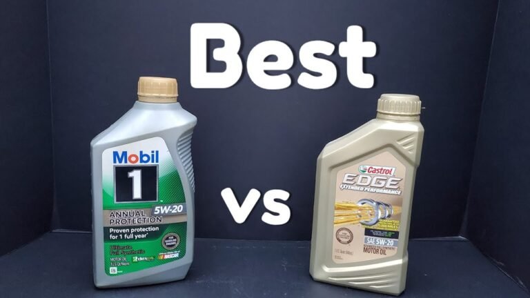 Comparing the Best: Mobil 1 Advanced Full Synthetic vs Castrol Edge