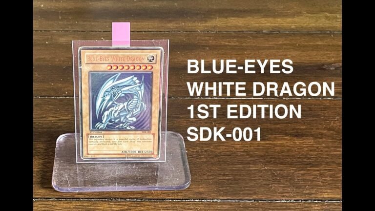 Best Blue-Eyes White Dragon 1st Edition SDK-001: A Collector's Guide