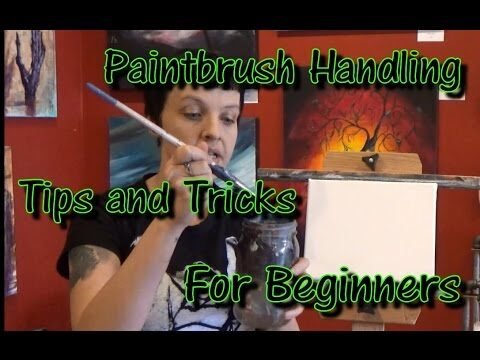 Best Practices for Using Acrylic Paint: Wetting the Brush