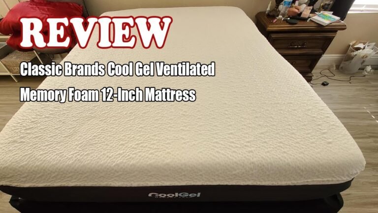 The Best Classic Brands Cool Gel Ventilated Memory Foam Mattress