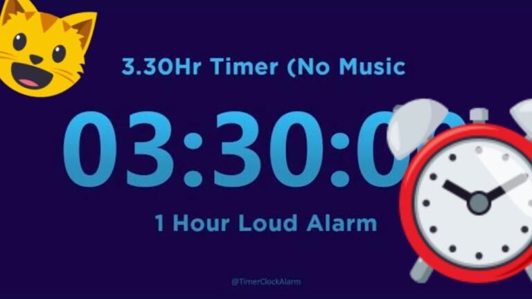 The Best 3 Hour and 30 Minute Alarm Settings