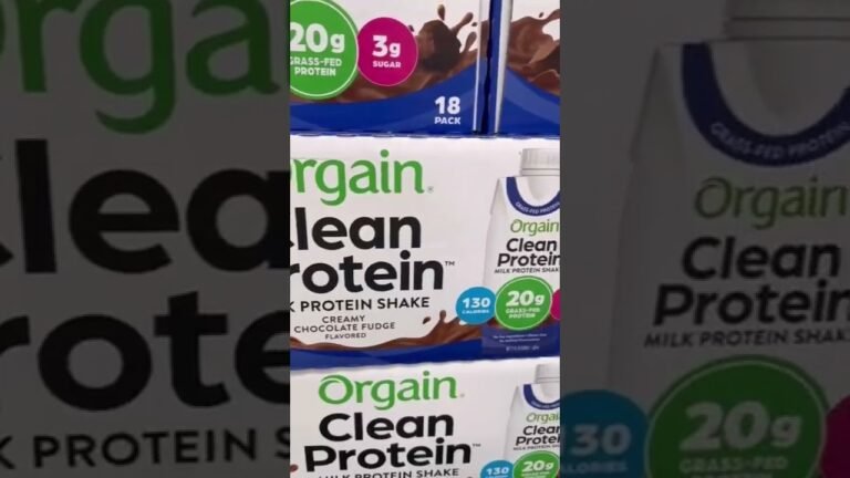 Top-Rated Orgain Chocolate Plant-Based Protein Shake in 11 fl oz