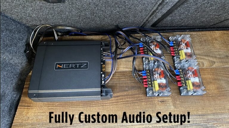 Wiring 6 Speakers to a 4-Channel Amp: The Ultimate Guide