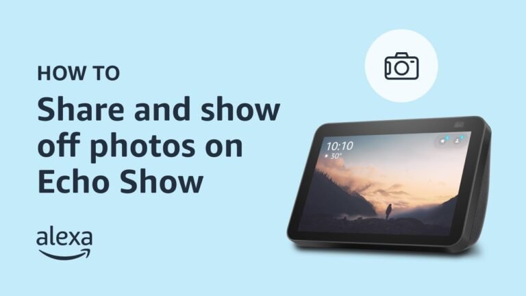 Best Ways to Send Photos to Echo Show 8