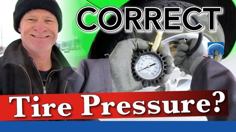 The Best Tire Pressure: What You Need to Know