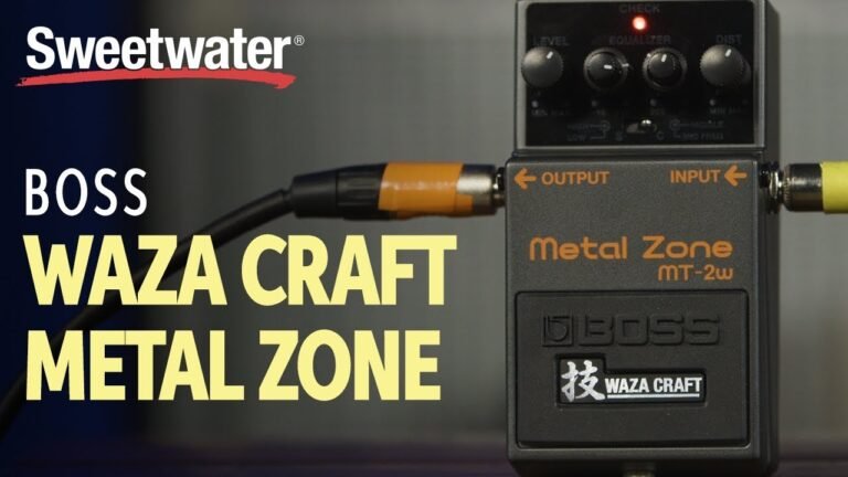 Best Boss MT-2W Waza Craft Metal Zone Distortion Pedal: A Complete Review