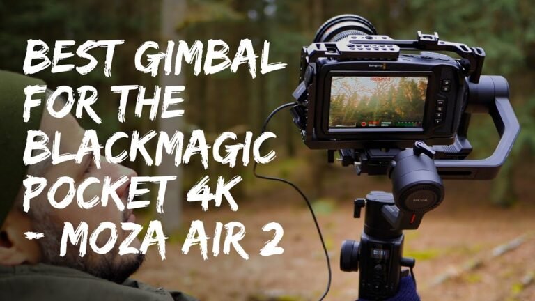 Top Gimbal Picks for Blackmagic Pocket Cinema Camera 4K