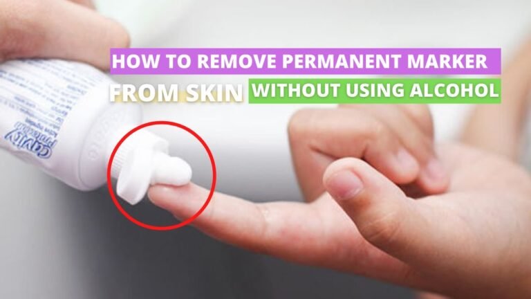Best Methods for Removing Purple Surgical Marker from Skin