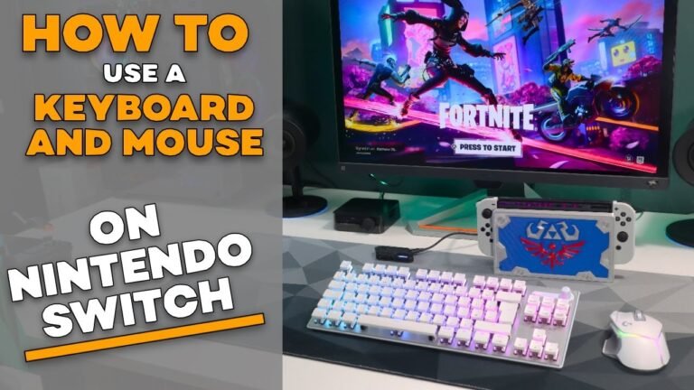 The Best Way to Connect a Keyboard and Mouse to Your Switch