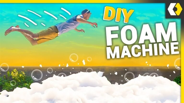 Ultimate Guide to Building the Best DIY Foam Machine at Home