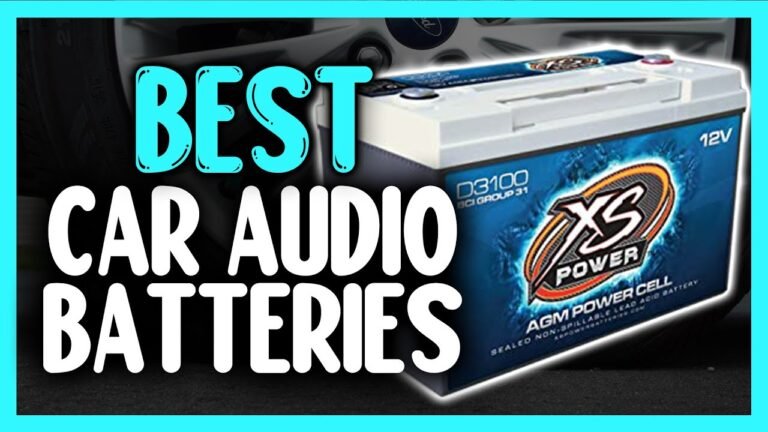 Top Under-the-Hood Car Audio Battery Options
