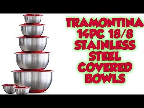 The Ultimate Tramontina 14-Piece Stainless Steel Mixing Bowl Set: Top Choice for Your Kitchen