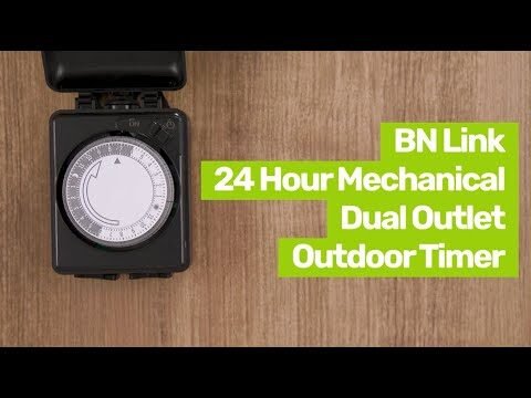 Best Outdoor Multi-Socket Timer: BN-LINK 24-Hour Mechanical Efficiency