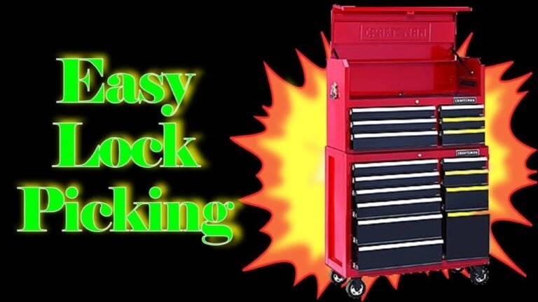 5 Best Methods for Opening a Locked Toolbox Without a Key